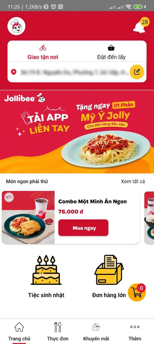 app jollibee mới nhất
