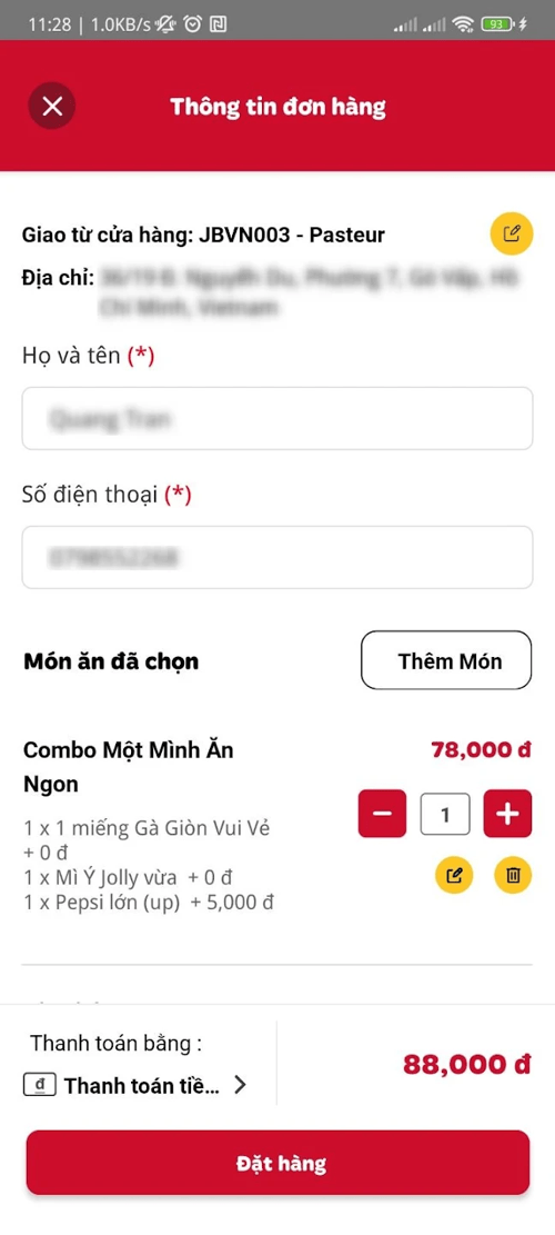app jollibee mới nhất