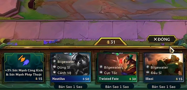 cập nhật dtcl mới nhất