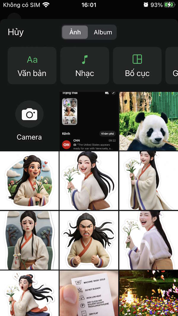 Đăng status WhatsApp