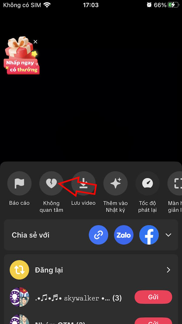 Bỏ qua video AI trên TikTok