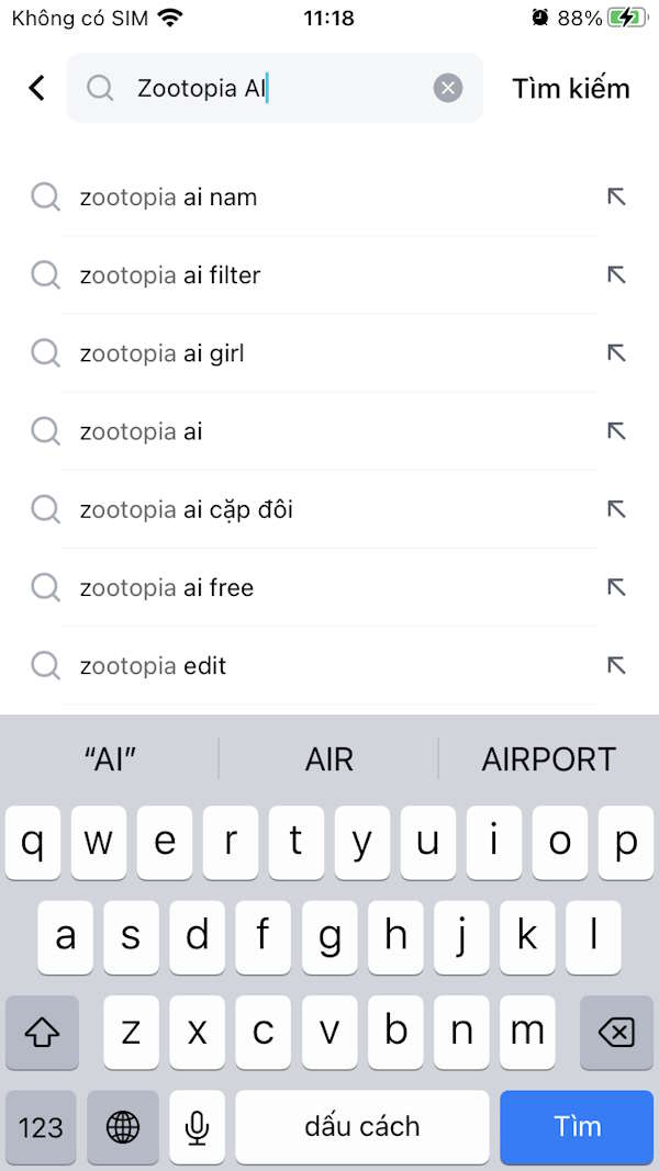 Từ khóa tìm mẫu Zootopia