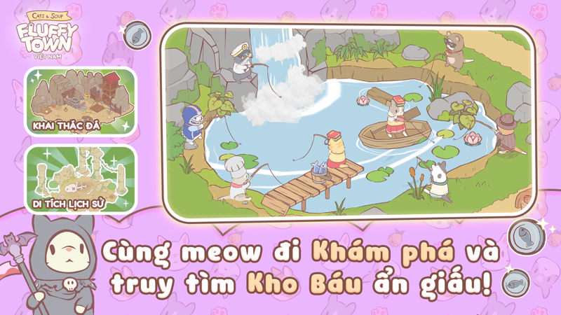 tải cat soup fluffy town