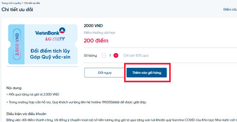 Thêm quà tặng VietinBank iPay
