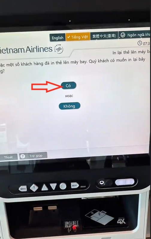 In thẻ lên máy bay