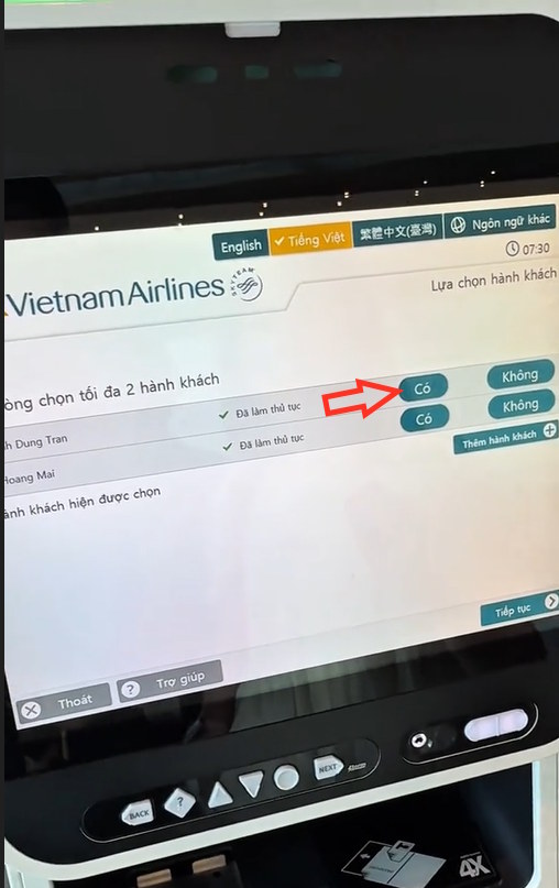 Nhập mã đặt chỗ vé máy bay