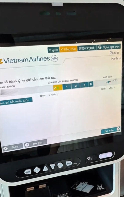 Số kiện hàng ký gửi