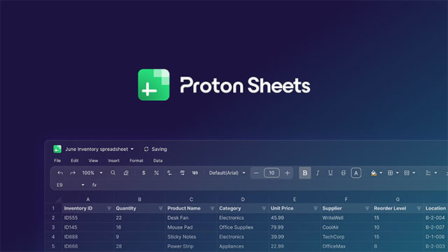 Proton Sheets