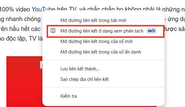 Tùy chỉnh chia đôi màn hình trên Chrome