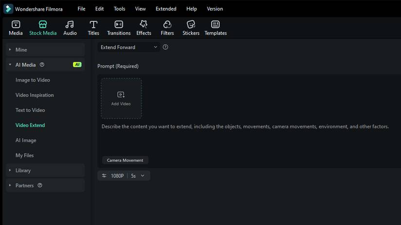 Màn hình chỉnh sửa video với các lời nhắc