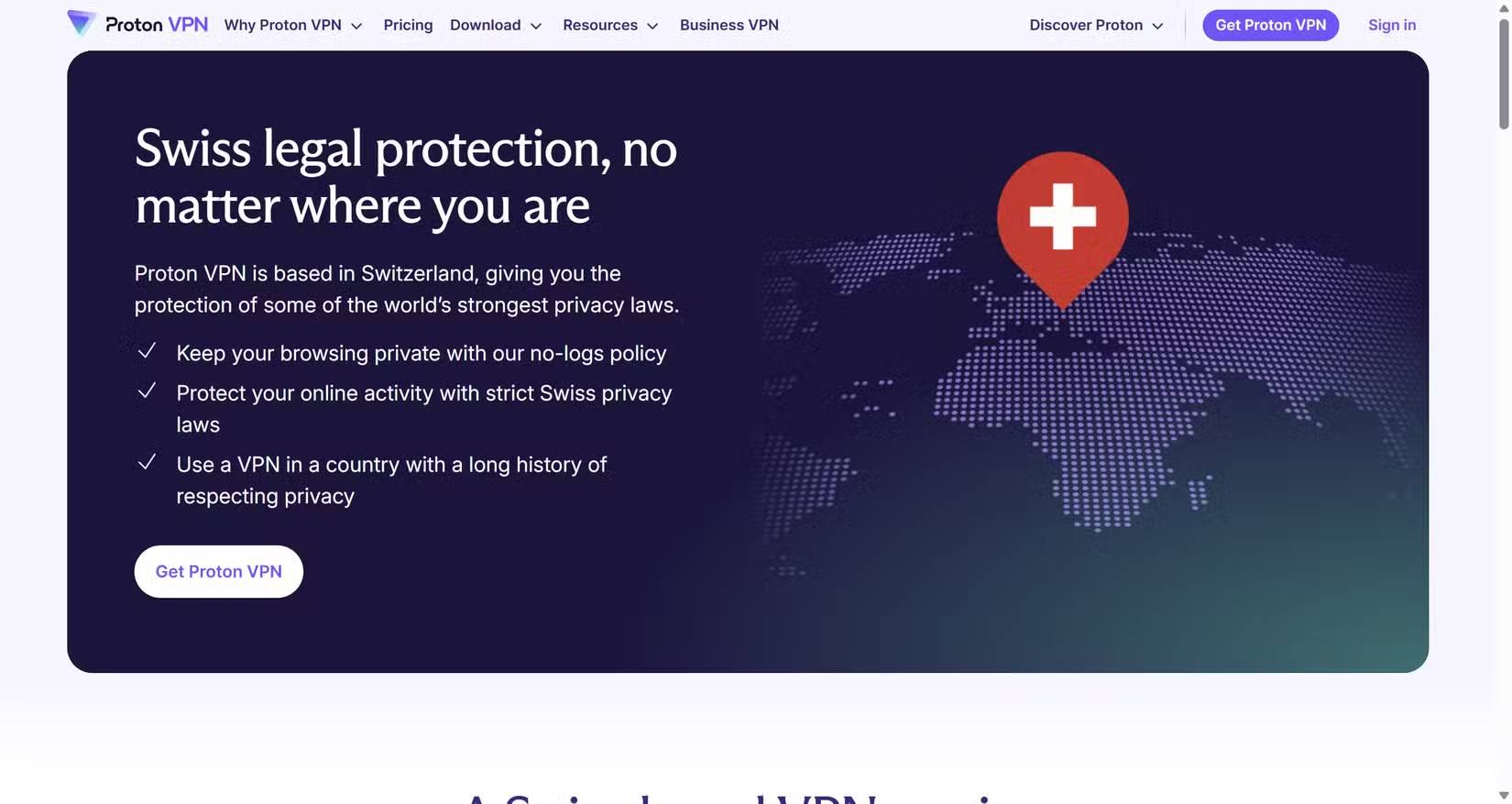 Luật pháp bảo vệ Proton Mail có trụ sở tại Thụy Sĩ