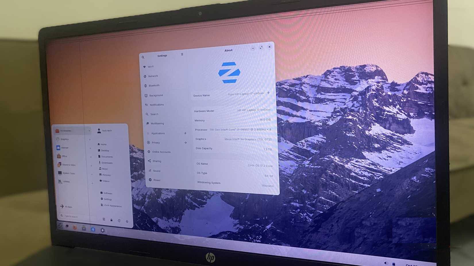 Zorin OS thay thế Windows 10