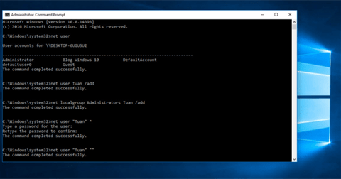 Cách mở CMD trên Windows 10