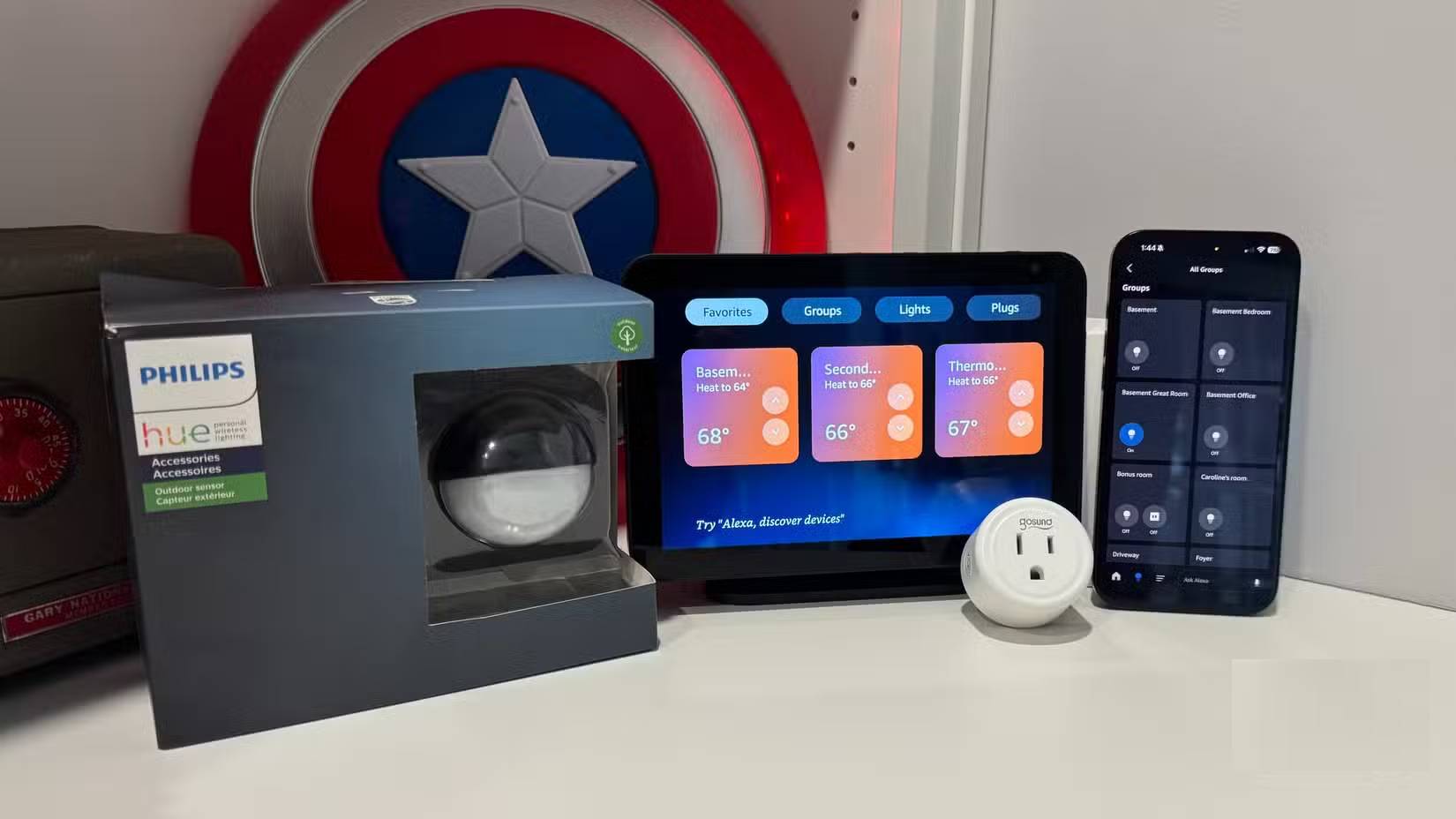 Echo Show với ứng dụng Alexa trên iPhone và các thiết bị nhà thông minh