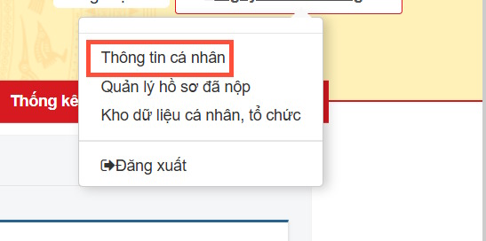 Thông tin cá nhân