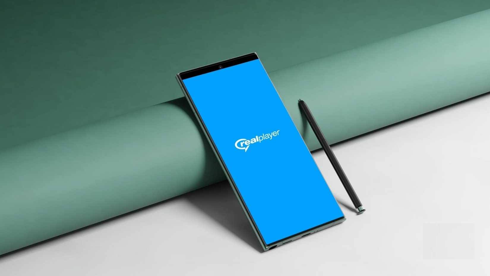 Ứng dụng RealPlayer trên điện thoại thông minh Galaxy S24 Ultra