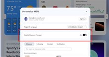 Cách tắt Copilot Discover trong bảng Widgets Windows 11