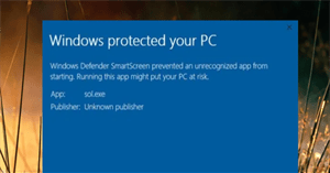Hướng dẫn các cách tắt SmartScreen trên Windows