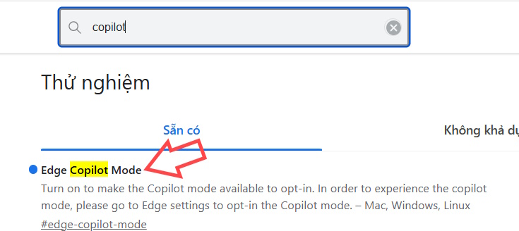 flag Edge Copilot Mode