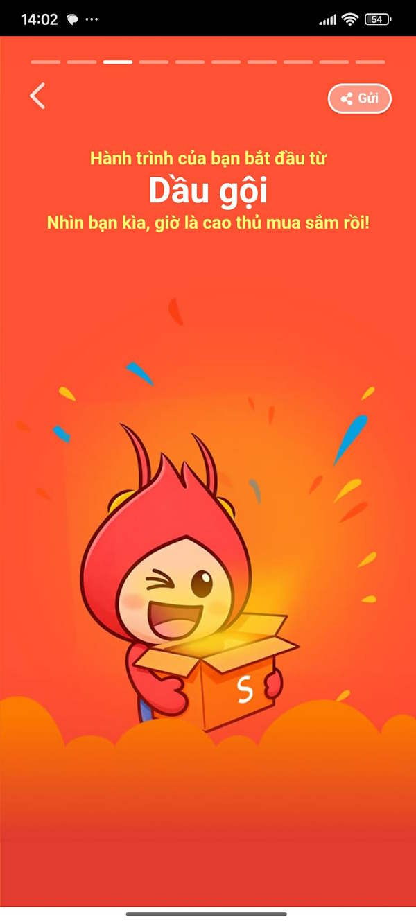 Đơn Shopee đầu tiên