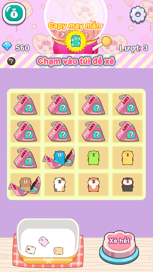 game xé túi mù apk