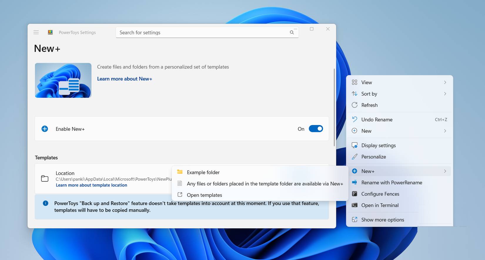 Công cụ PowerToys New+