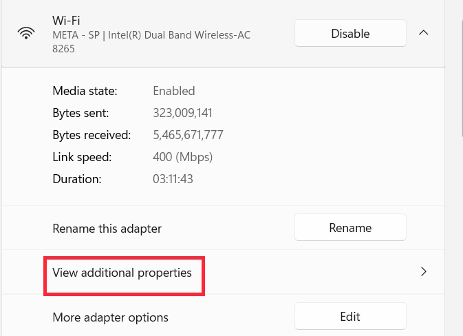 Mở rộng kết nối mạng Windows