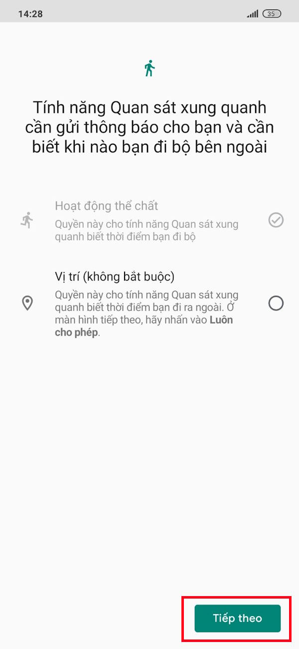 Chọn sử dụng cảnh báo va chạm