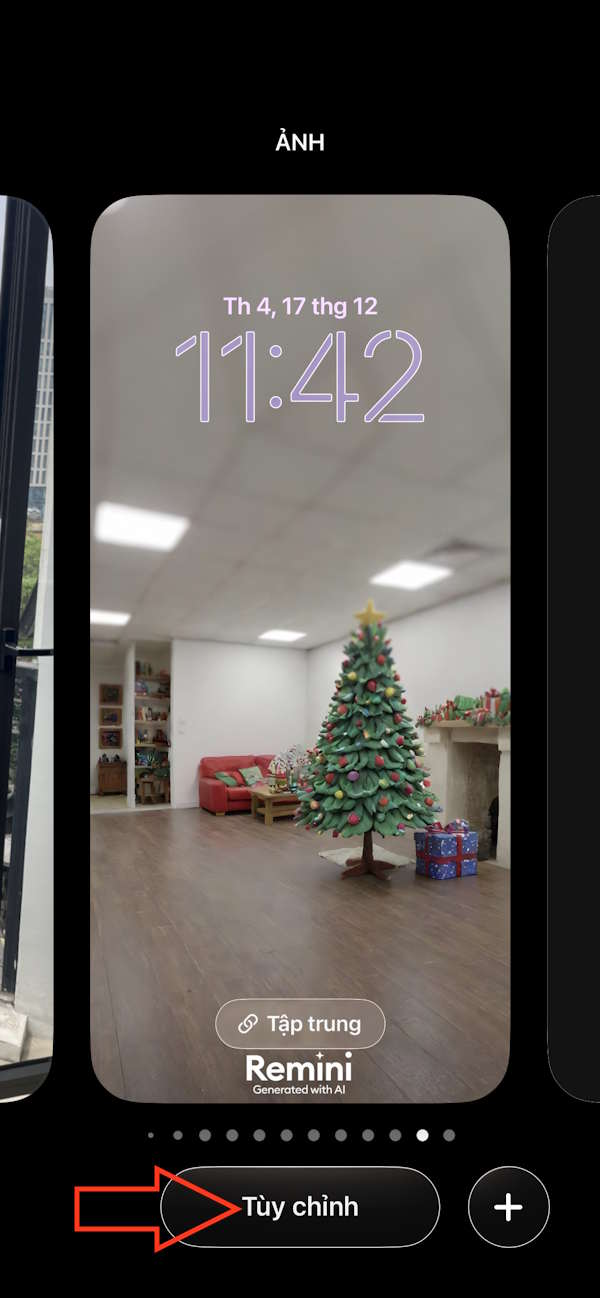 Chỉnh màn hình khóa iPhone