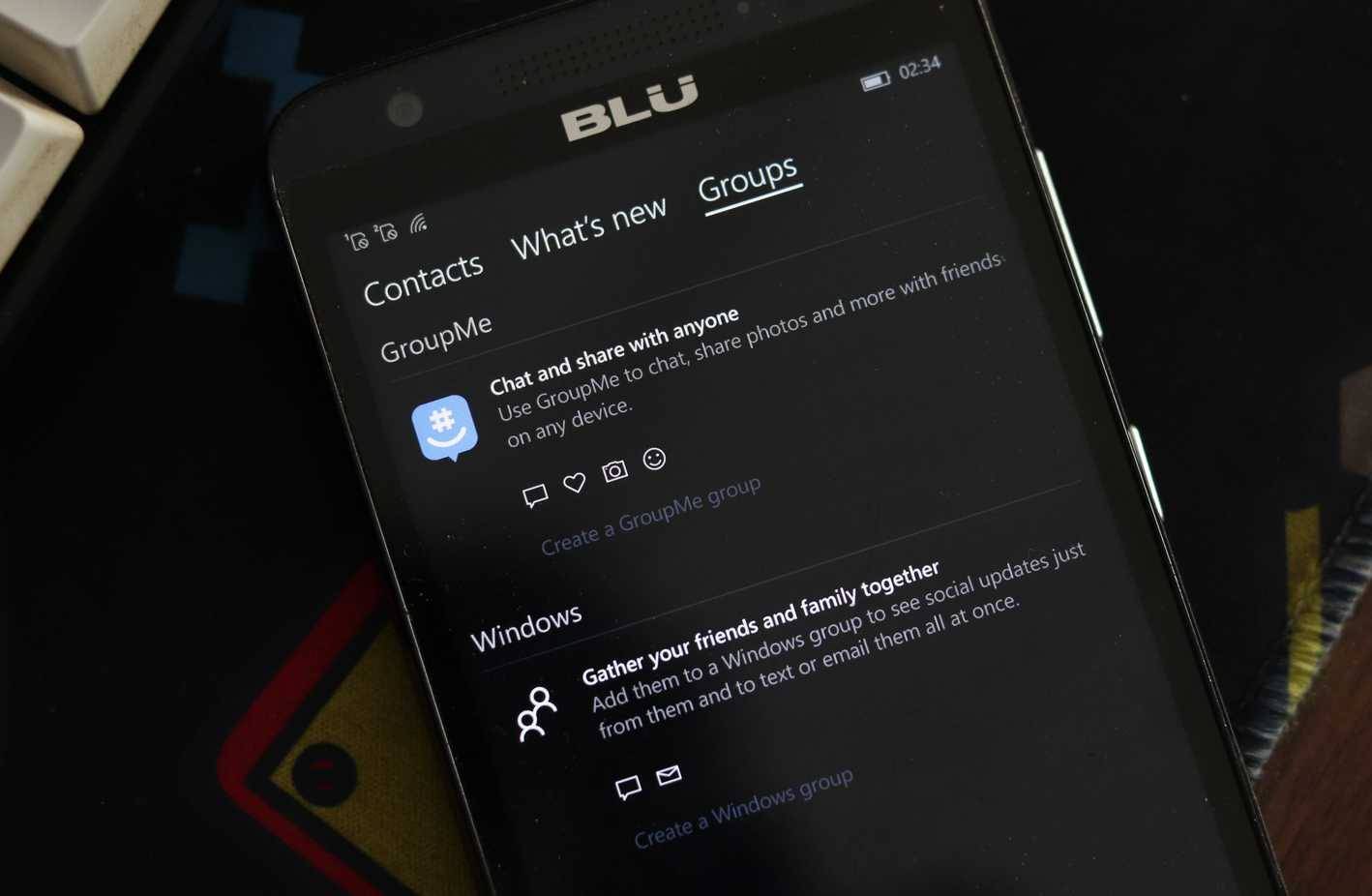 Các nhóm trong ứng dụng People Hub