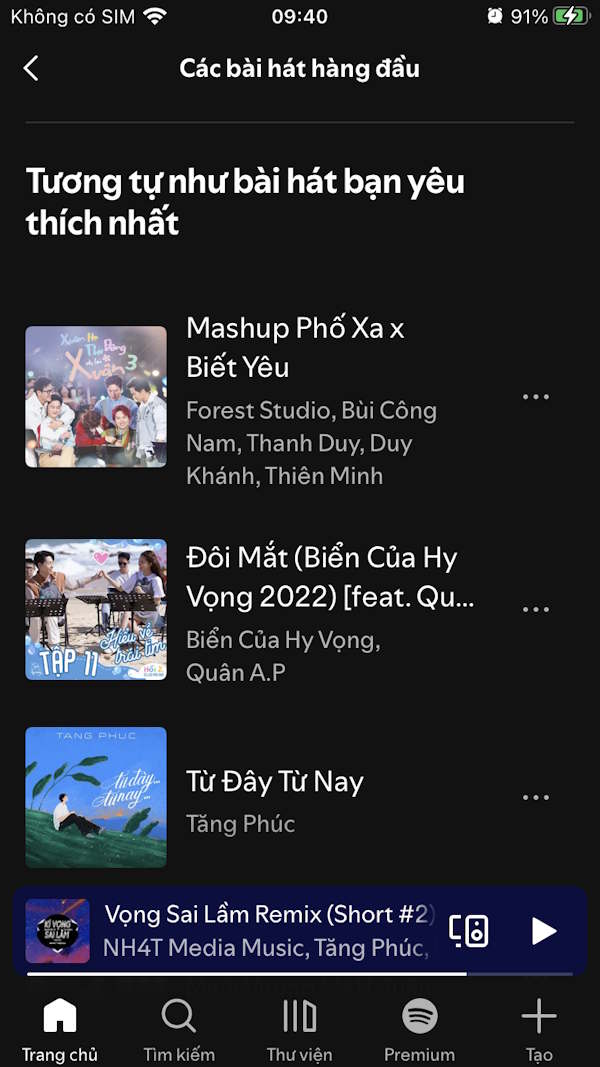 Gợi ý bài hát trong tuần nghe nhạc 