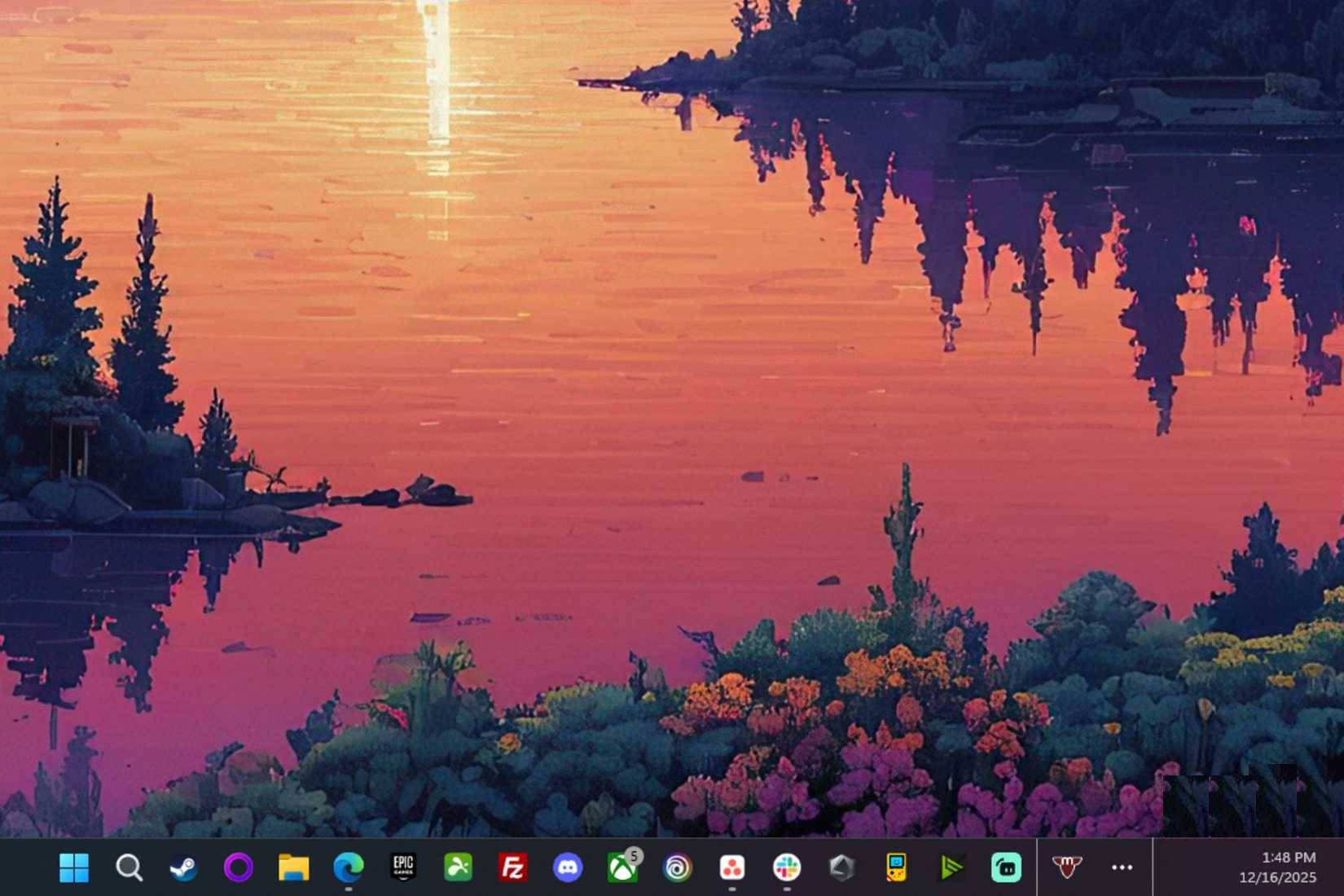 Thanh tác vụ trực quan trên màn hình dọc