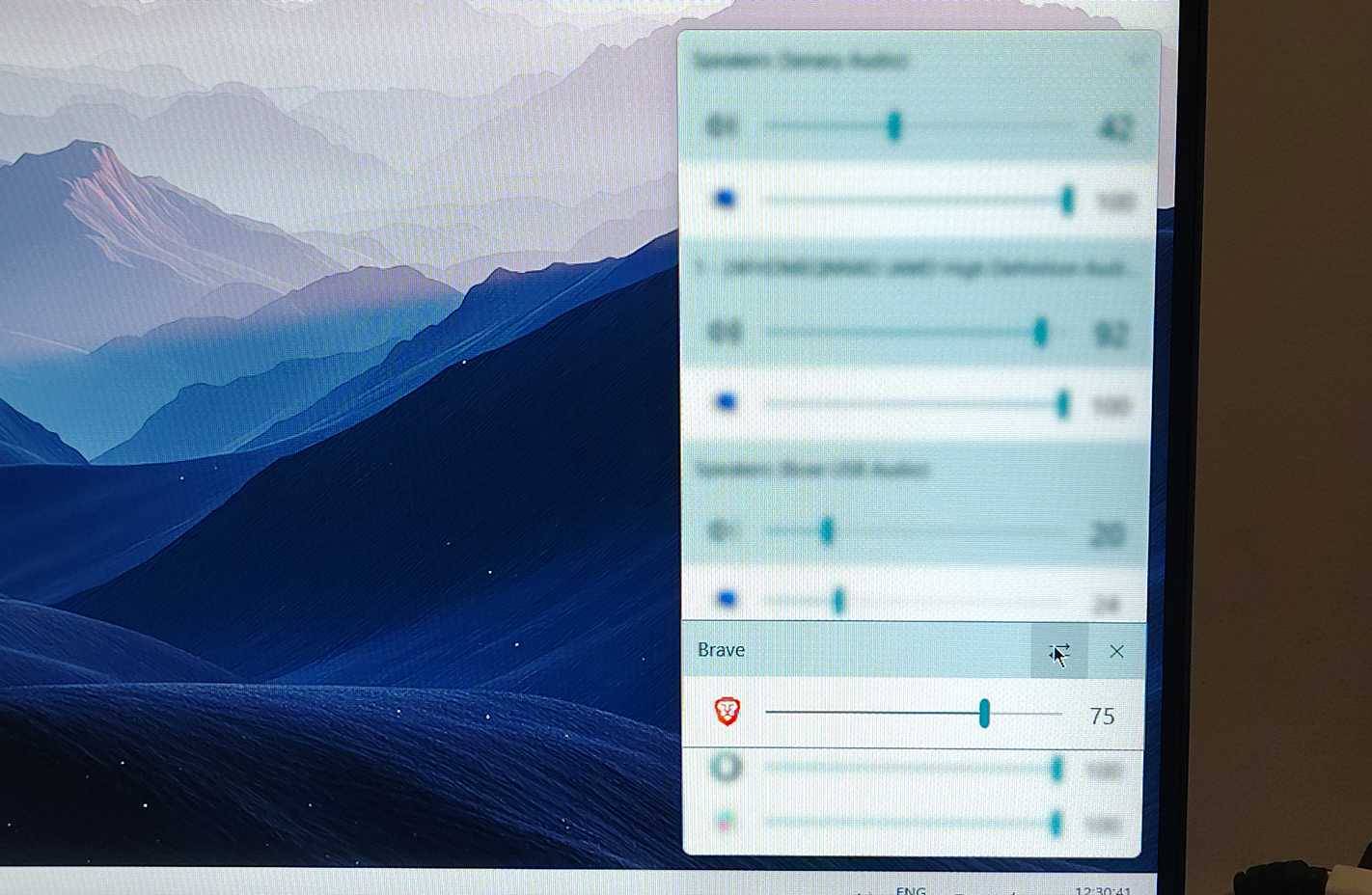 Thay đổi đầu ra của từng ứng dụng