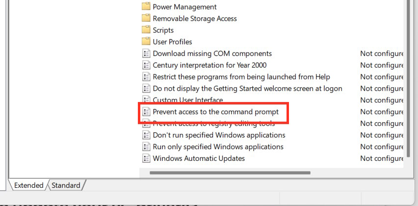 Chỉnh Command Prompt