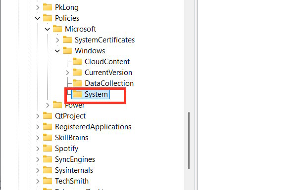 Đặt tên cho khóa mới 