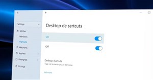 Cách tắt shortcuts Microsoft Store trên Windows 11