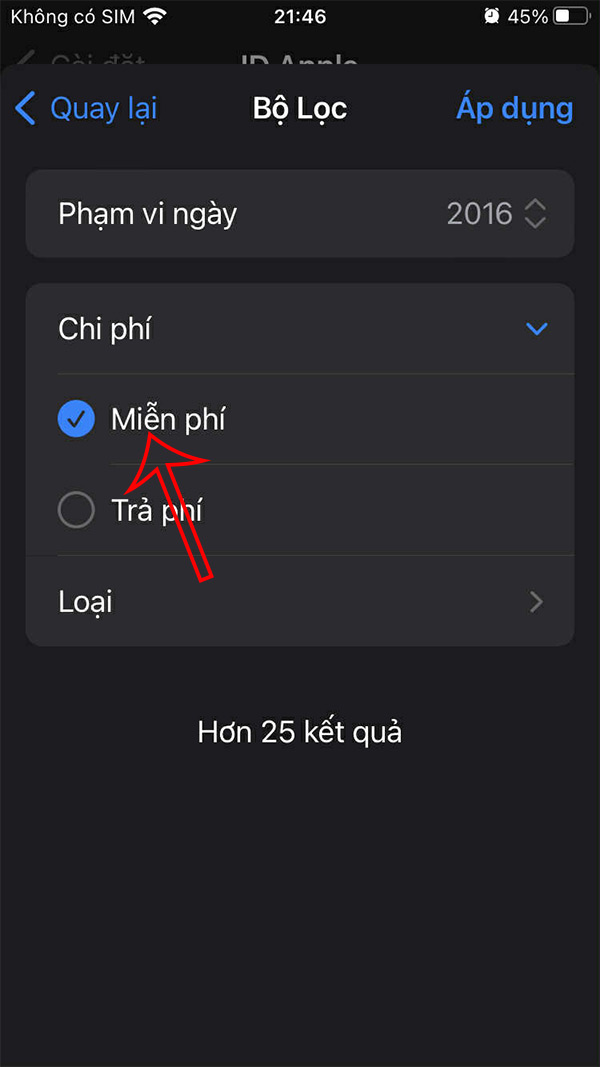 App miễn phí