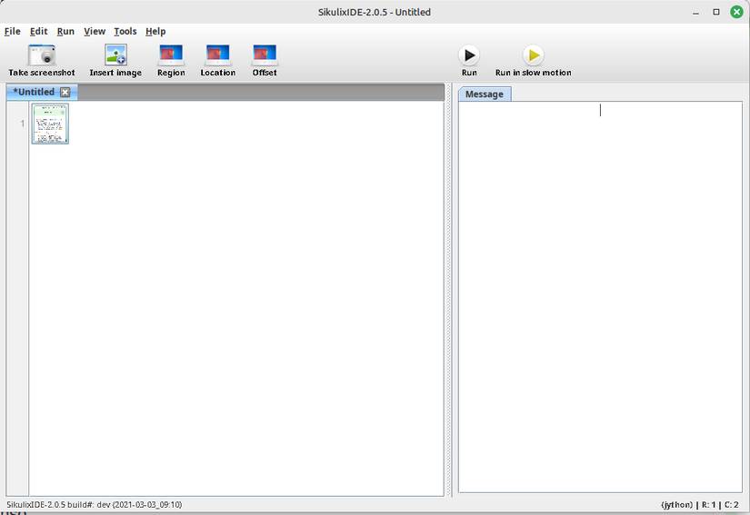Sử dụng ứng dụng SikuliX để tự động hóa