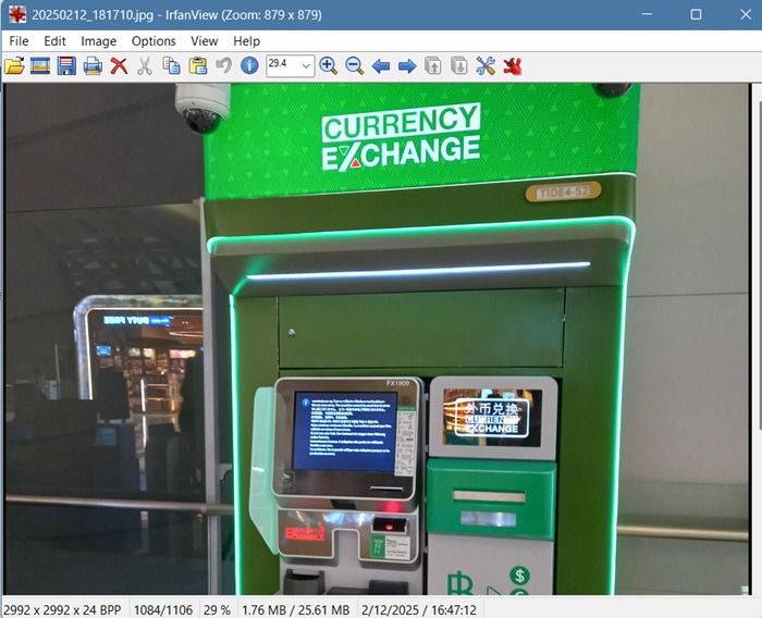 IrfanView, một ứng dụng hiển thị ảnh siêu nhẹ dành cho Windows