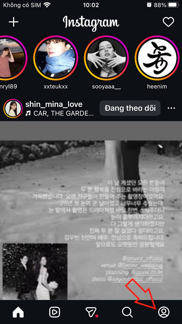 Tài khoản Instagram