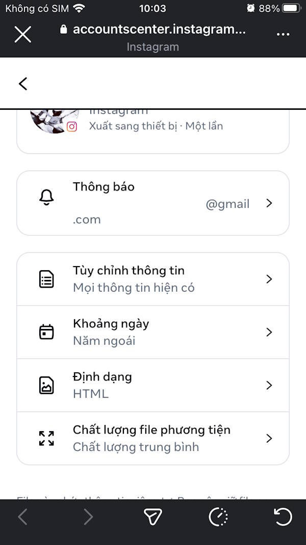 Chỉnh nội dung cần tải 