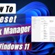 Hướng dẫn reset Task Manager Windows 11