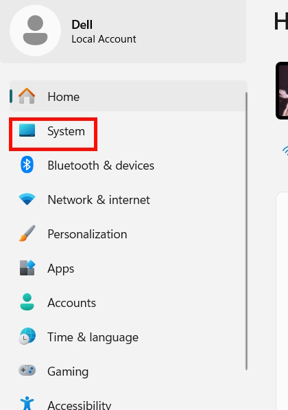 Chỉnh màn hình Windows 11 