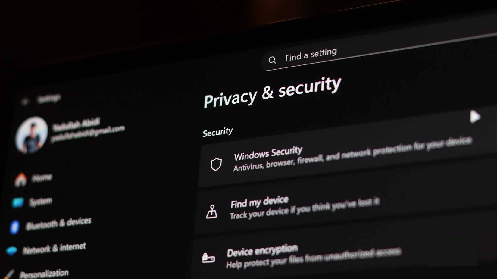 Cài đặt quyền riêng tư và bảo mật trong Windows 11