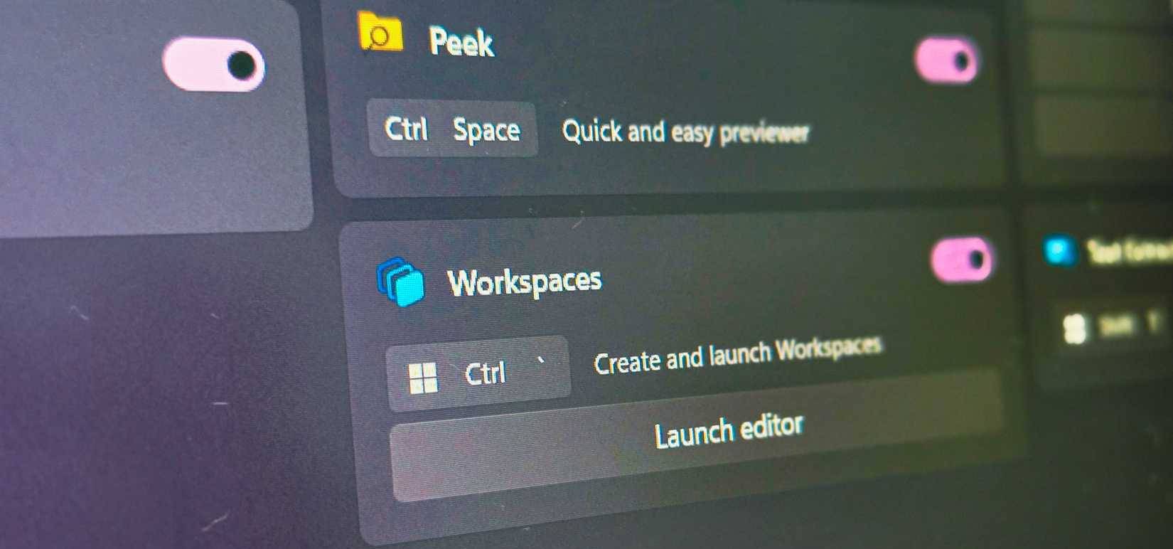 Công cụ Workspaces trên PowerToys