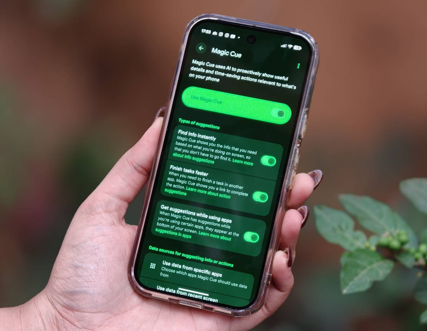 Magic Cue trên Google Pixel 10 Pro