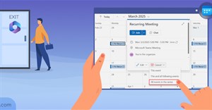 Cách xóa cuộc họp từ tài khoản bị vô hiệu hóa trong Outlook