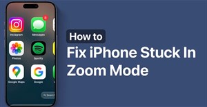 Hướng dẫn tắt tự động zoom trên iPhone