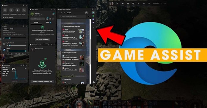 Cách tắt Microsoft Edge Game Assist