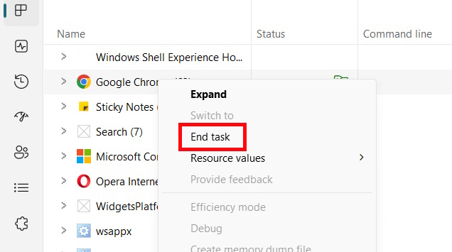 Tắt tiến trình chạy ngầm trên Word